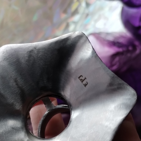 Evil Pawn Jewelry Amethyst Quartz Stainless steel Vera stand for crystals Boho - Picture 11 of 17